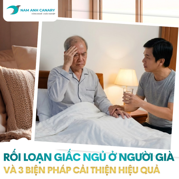 Chăm sóc giấc ngủ cho người cao tuổi: 3 bí quyết vàng trị chứng mất ngủ