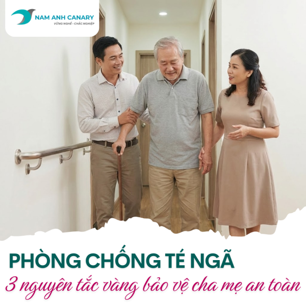 Phòng chống té ngã ở người cao tuổi