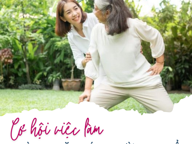 Đi làm chăm sóc người cao tuổi có cần bằng cấp không? 3 lợi thế bạn không ngờ tới